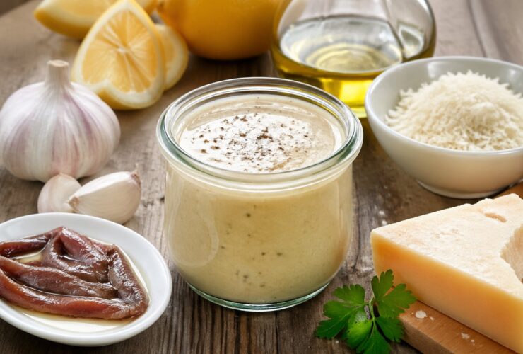 Homemade Caesar Salad Dressing Recipe