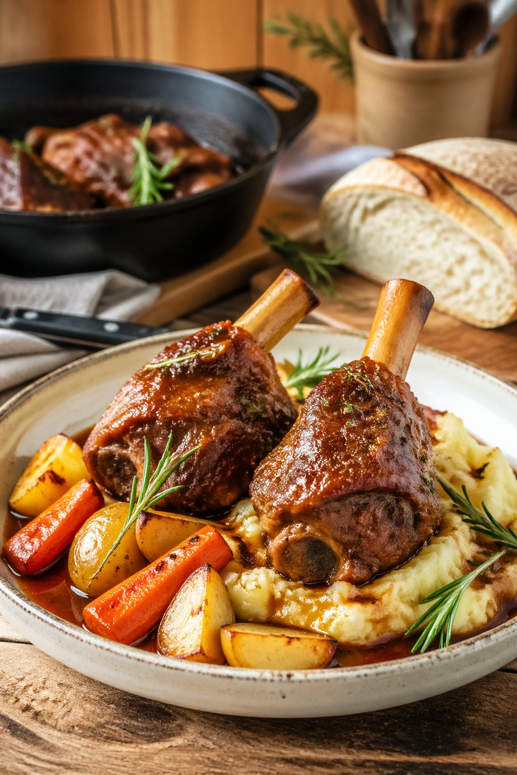 Hairy Bikers Lamb Shanks