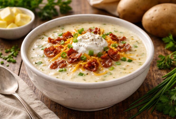 Saltgrass Baked Potato Soup Recipe