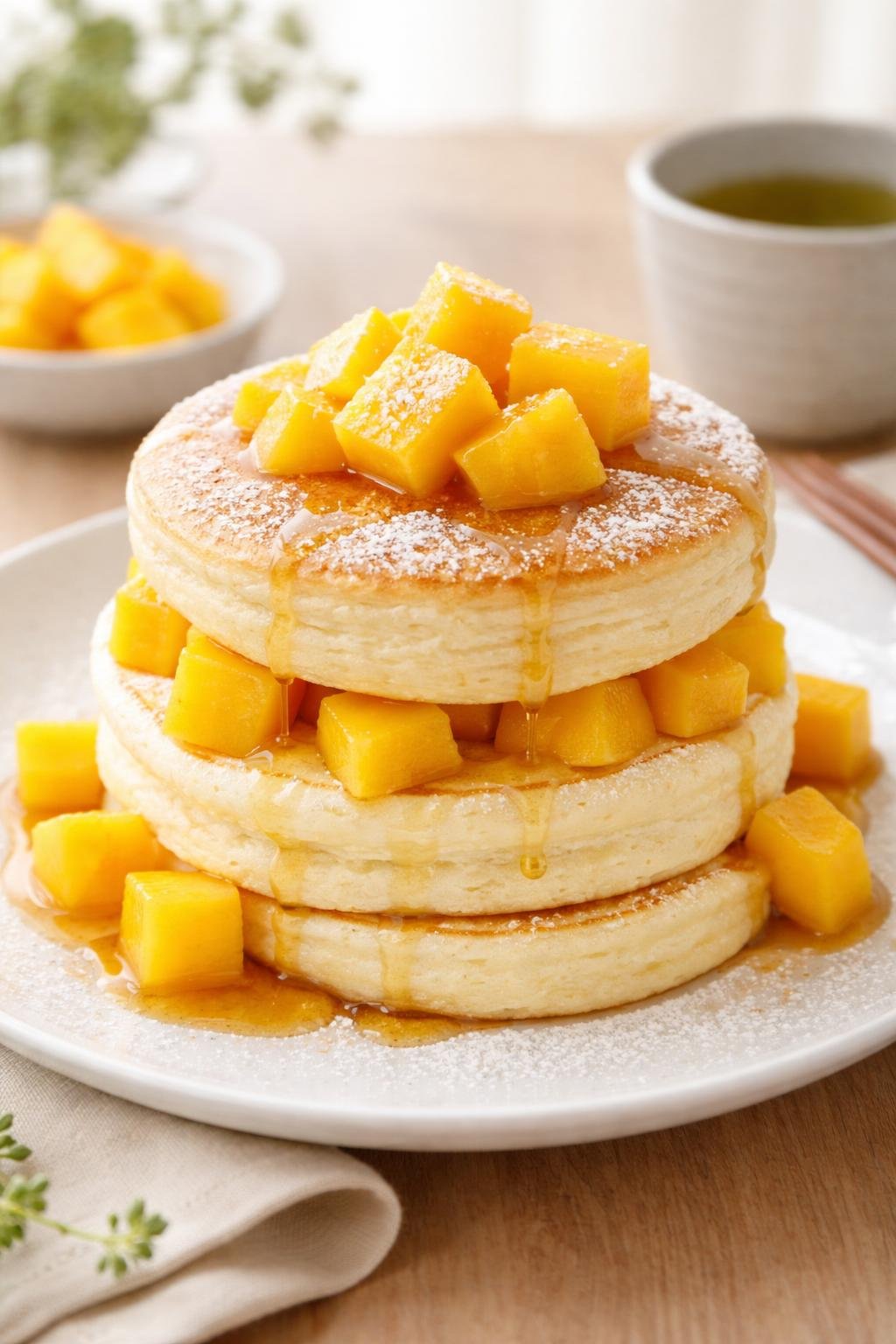 Japanese Mango Pancake