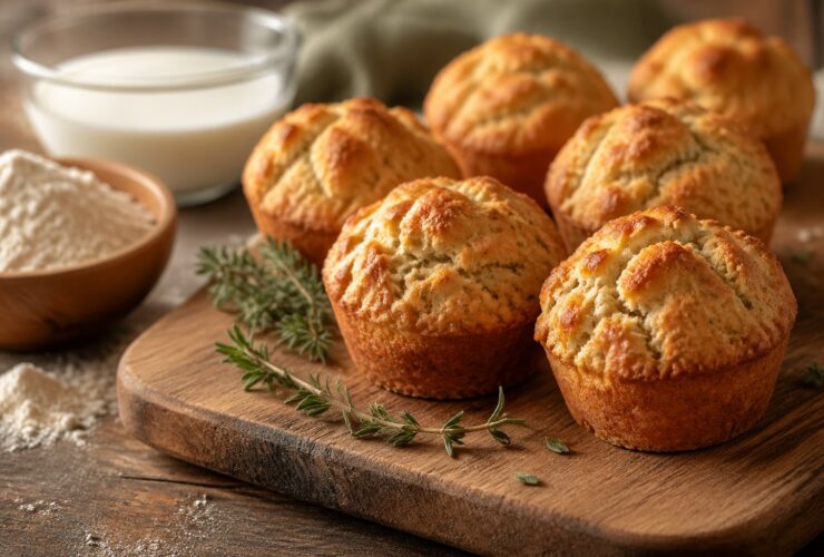 Mini Irish Soda Bread Muffins Recipe