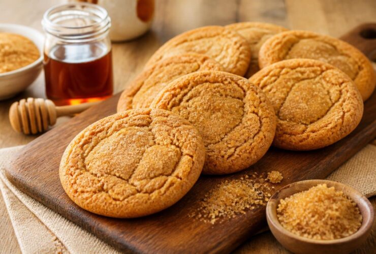 Chewy Maple Brown Sugar Cookies Recipe