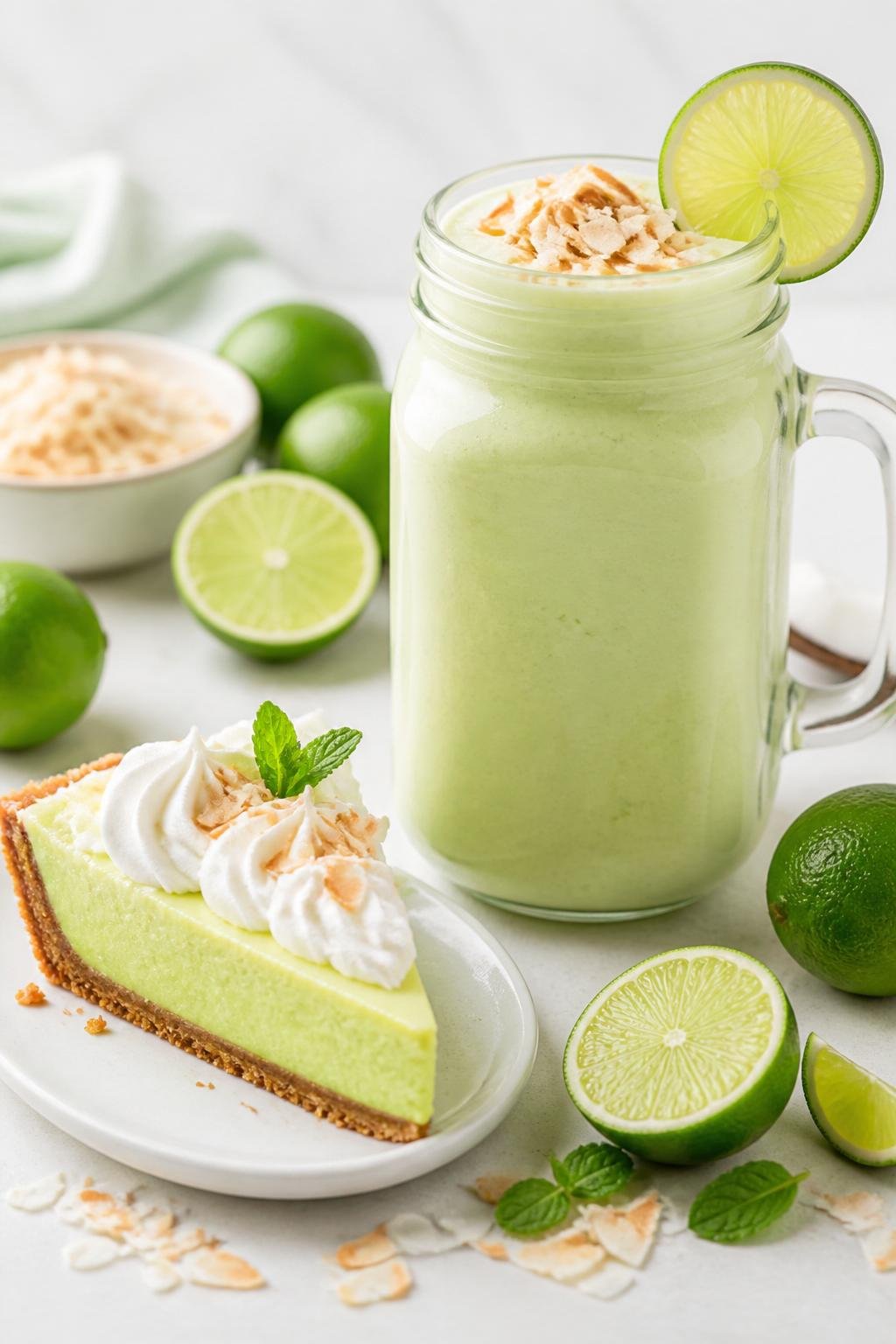 Coconut Key Lime Pie Smoothie