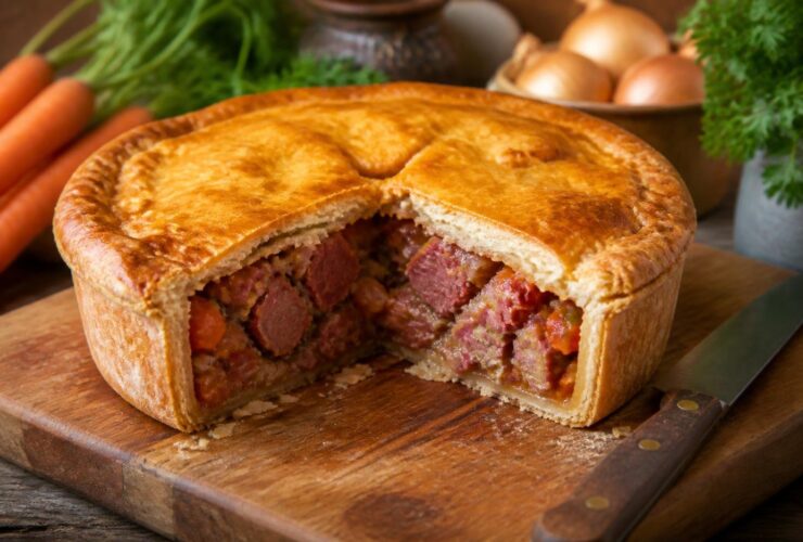 Hairy Bikers Corned Beef Pie Recipe