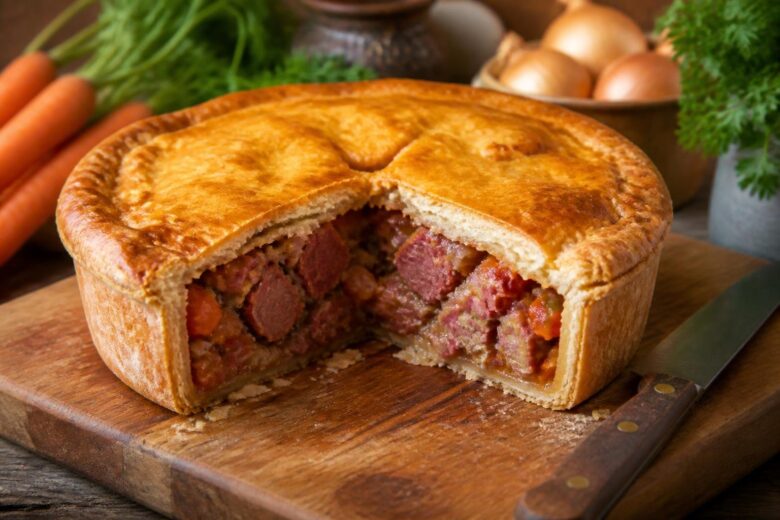 Hairy Bikers Corned Beef Pie Recipe
