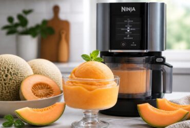 Ninja Creami Cantaloupe Sorbet Recipe