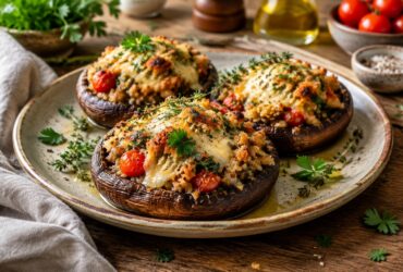Jamie Oliver Stuffed Portobello Mushroom Recipe